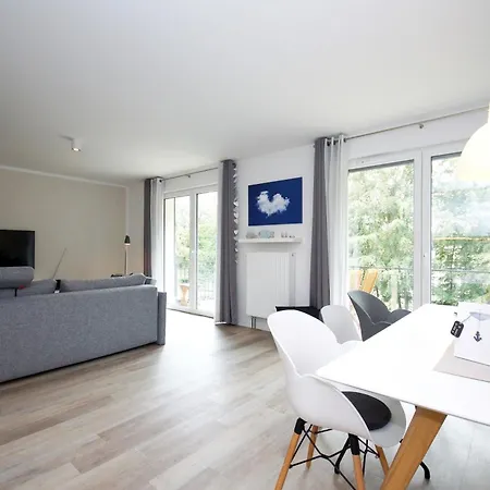Lägenhet Haus Waldidyll, Windherz - Bade- & Saunawelt Taeglich Inklusive Sellin (Rugen)